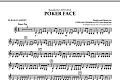 Poker Face - Bb Bass Clarinet