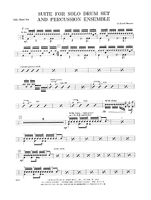 Suite For Solo Drum Set & Percussion Ensemble - Percussion 