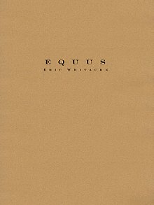 Equus - Conductor Score (Full Score) 