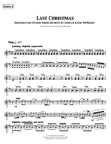 Last Christmas - Violin 2 