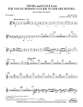Theme and Fugue from The Young Person's Guide to the Orchestra - Bb Trumpet 3