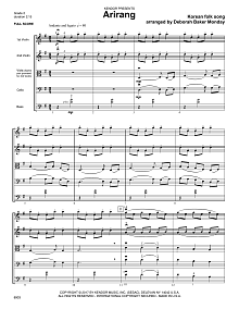 Arirang - Full Score 