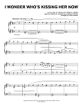 I Wonder Who's Kissing Her Now (arr. Phillip Keveren)