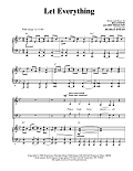 Let Everything (arr. Bradley Knight)
