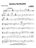 America, the Beautiful - Eb Baritone Saxophone