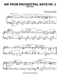 Air From Suite No. 3 In D
