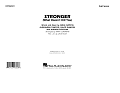 Stronger (What Doesn't Kill You) (arr. Matt Conaway) - Conductor Score (Full Score)