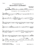 Beginner's Alphabet - Violin 1