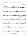 Fantasy on Korean Folk Songs - Percussion 1