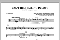 Can't Help Falling In Love (Solo Alto Saxophone Feature) - Bb Clarinet 1