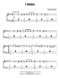I Wish [Jazz version]