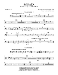 Sonata for Alto Saxophone, Op. 29 - Trombone 2