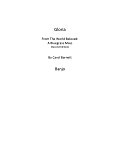 Gloria (from The World Beloved: A Bluegrass Mass) - Banjo