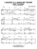 I Guess I'll Hang My Tears Out To Dry [Jazz version] (arr. Brent Edstrom)
