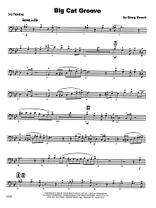 Big Cat Groove - 2nd Trombone 