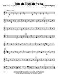 Tritsch-Tratsch Polka (Op. 214) - Eb Baritone Saxophone