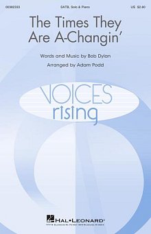 The Times They Are A-Changin' (arr. Adam Podd) 