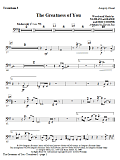 The Greatness Of You - Trombone 3