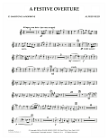 A Festive Overture - Eb Baritone Sax