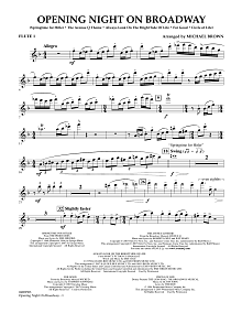 Opening Night on Broadway - Flute 1 