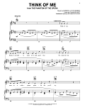 Think Of Me (from The Phantom Of The Opera)