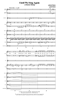 Until We Sing Again - Full Score