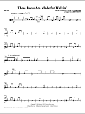 These Boots Are Made For Walkin' - Drums