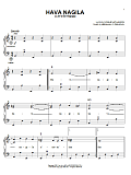 Hava Nagila (Let's Be Happy)