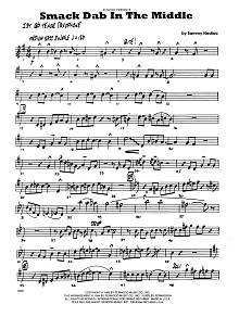 Smack Dab in the Middle - 1st Tenor Saxophone 