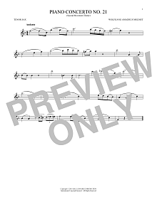 Piano Concerto No. 21 In C Major ("Elvira Madigan"), Second Movement Excerpt 