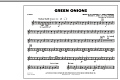 Green Onions - F Horn