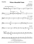 What a Beautiful Name (arr. Joseph M. Martin) - String Bass