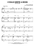 I Could Write A Book [Jazz version] (arr. Brent Edstrom)