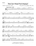 How Can I Keep from Singing (arr. Matt and Adam Podd) - Rhythm (bass, drums)