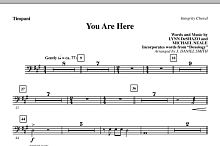 You Are Here (incorporating Doxology) - Timpani 