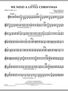 We Need A Little Christmas (from Mame) - Violin 3 (Viola T.C.) 