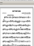 Cut The Cake - Baritone Sax