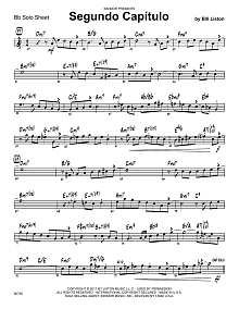 Segundo Capitulo - Eb Solo Sheet 