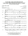 Fanfare And Concertato on "All Hail the Power of Jesus' Name" - Full Score