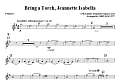 Bring a Torch, Jeanette Isabella - Violin 2