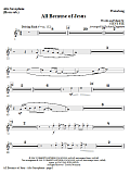 All Because Of Jesus - Alto Sax (Horn sub)