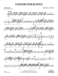 Fanfare for Justice - Percussion 1
