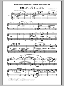 Prelude To Irmelin 
