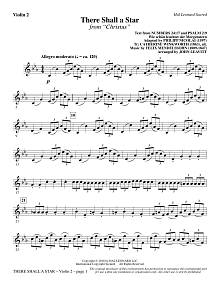 There Shall a Star (arr. John Leavitt) - Violin 2 