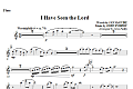 I Have Seen the Lord - Flute