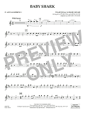 Baby Shark (arr. Johnnie Vinson) - Eb Alto Saxophone 1