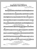 Highlights from Frozen (arr. Sean O'Loughlin) - Trombone 2