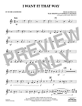 I Want It That Way (arr. Michael Brown) - Bb Tenor Saxophone