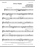 O Give Thanks - Bb Clarinet