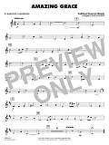 Amazing Grace (arr. Paul Lavender) - Eb Baritone Saxophone